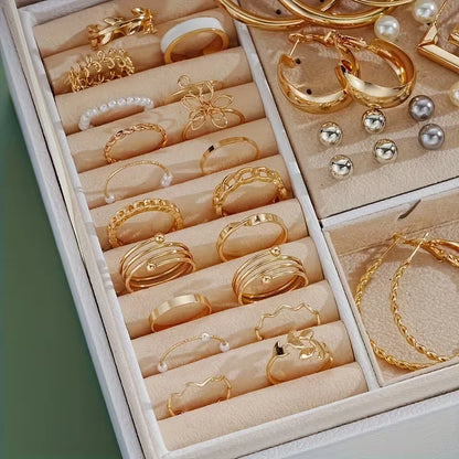 Coffret Bijoux Boho 86 Pièces