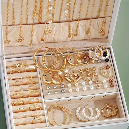 Coffret Bijoux Boho 86 Pièces